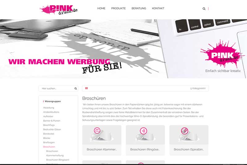 E-Commerce Shop C – Produktliste und Checkout-Strecke