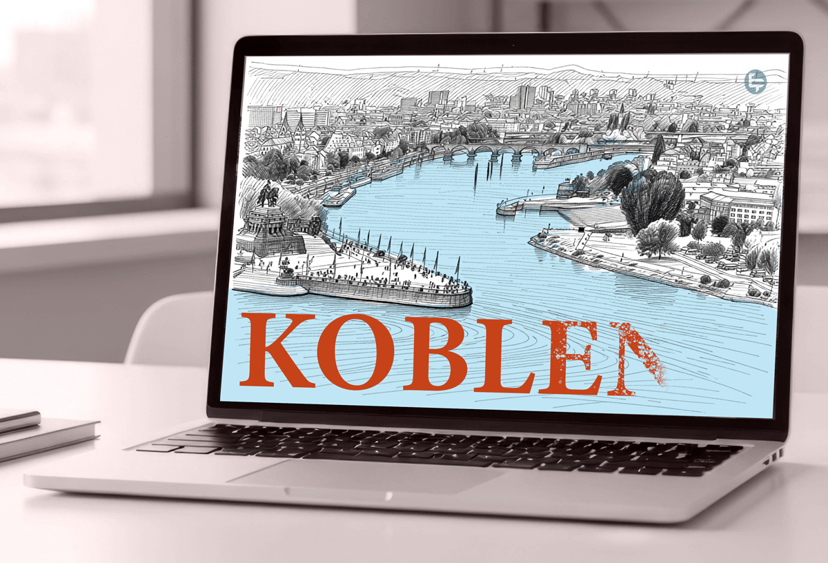 Webdesign Koblenz auf Macbook 